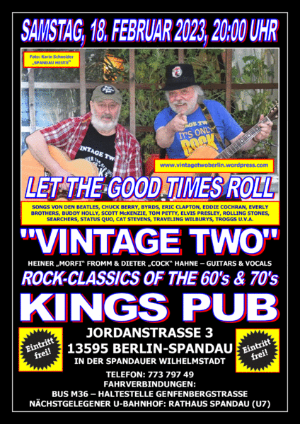 Vintage Two: Rock-Klassiker der 60er- & 70er-Jahre