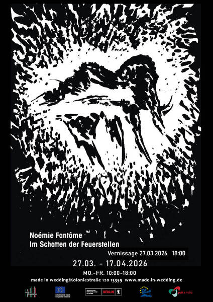 Noémie Fantôme "Im Schatten der Feuerstellen" Malerei (Mo - Fr)