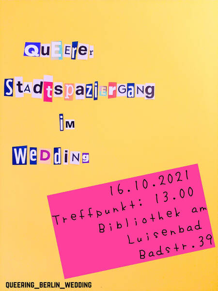 Queerer Spaziergang im Wedding