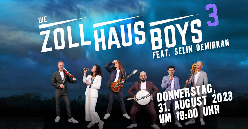 Endlich wieder live: Die Zollhausboys featuring Selin Demirkan im Konzert