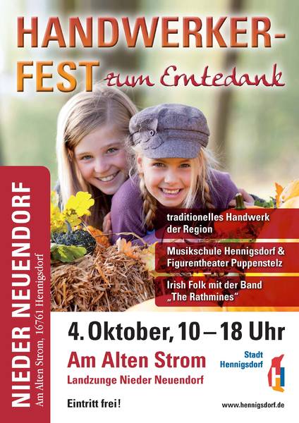 Handwerkerfest  zum Erntedank