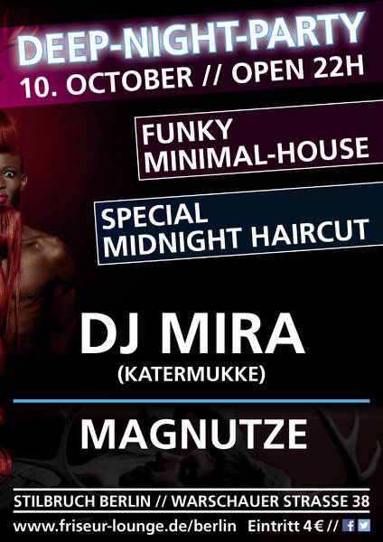 Deep Night Party in der Stilbruch Event Lounge