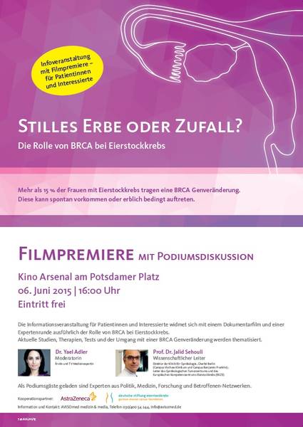 Filmpremiere und Podiumsdiskussion Medizin/ Gesundheit