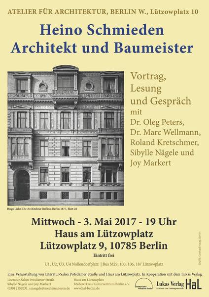 Heino Schmieden, Architekt und Baumeister
