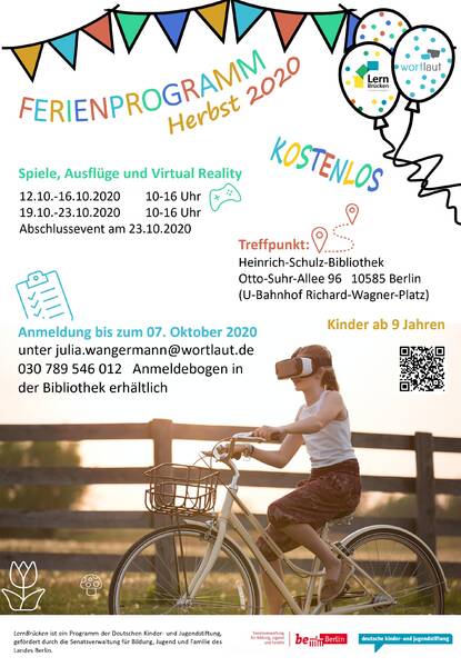 Einladung zum kostenlosen Ferienprogramm in Charlottenburg-Wilmersdorf!