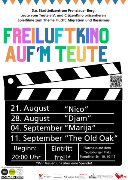 Freiluftkino auf dem Teutoburger Platz