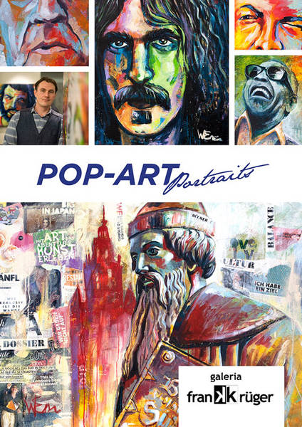 Vernissage - Waldemar Erz - PopArt Portraits