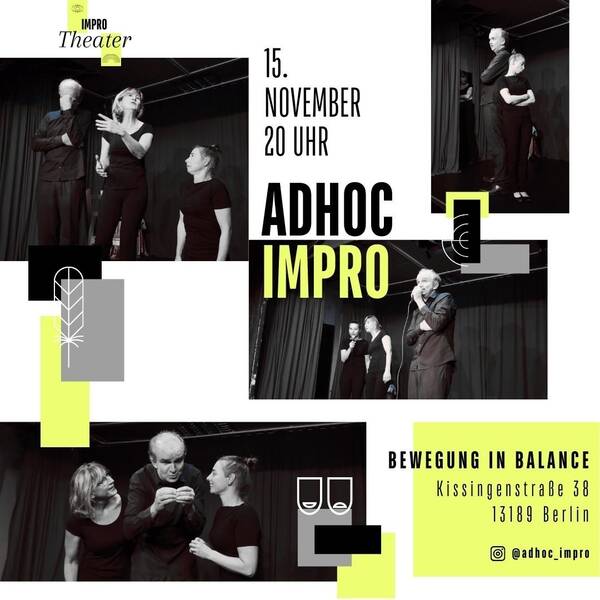 "Impro-Theater Adhoc!" meets Sport