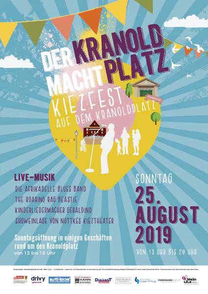 der KRANOLDmachtPLATZ Kiezfest in Lichterfelde-Ost
