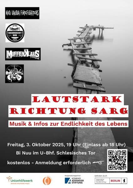 Lautstark Richtung Sarg - Musik & Informationen zur Endlichkeit des Lebens