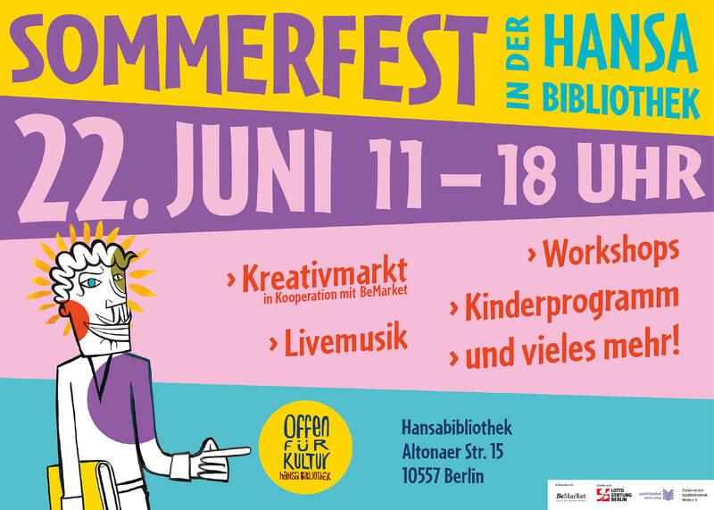 Sommerfest in der Hansabibliothek