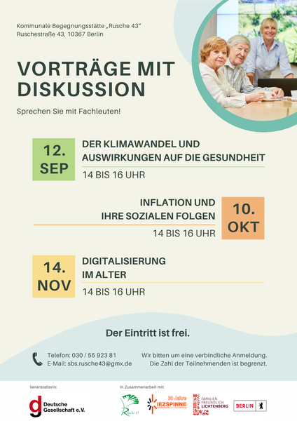 Gesellschaft im Wandel - Vortrag mit Diskussion