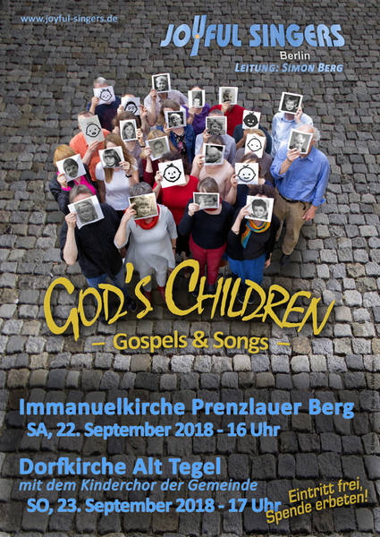 Konzert Joyful Singers in der Dorfkirche Alt-Tegel