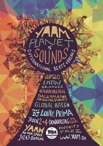 PLANET SOUNDS-  Die Global beats Party im Yaam