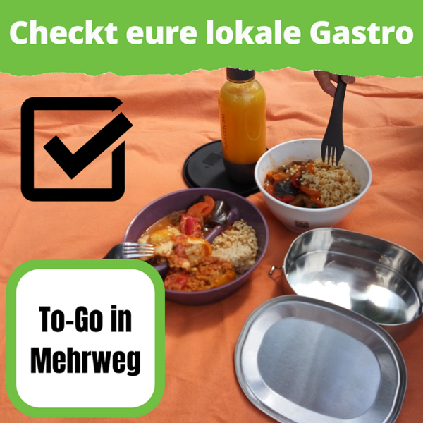 Mehrweg-Check für Berliner Gastonomie