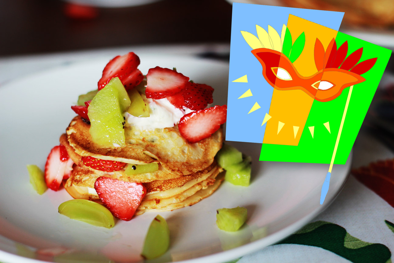 Karneval-Familienprogramm: Crêpes-Backen und Karnevalsmasken-Basteln