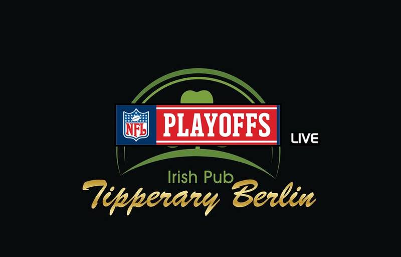 Alle Playoff Spiele des NFL live im Tipperary Berlin
