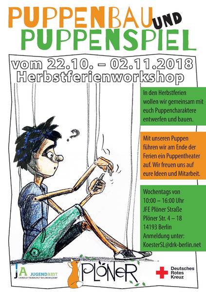 Puppenspiel & Puppenbau - Workshop (Herbstferien) 