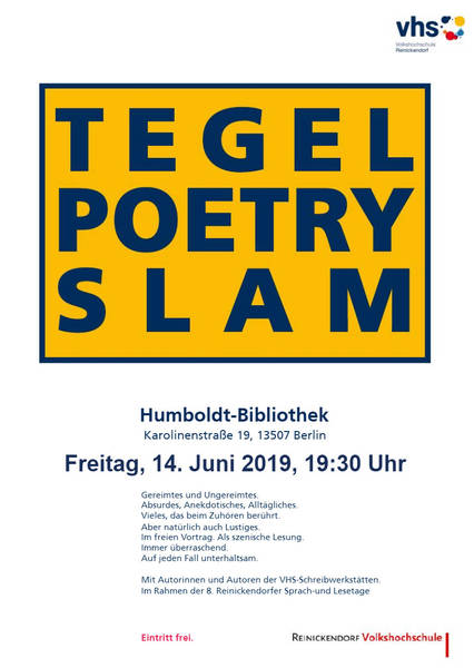 Tegel Poetry Slam