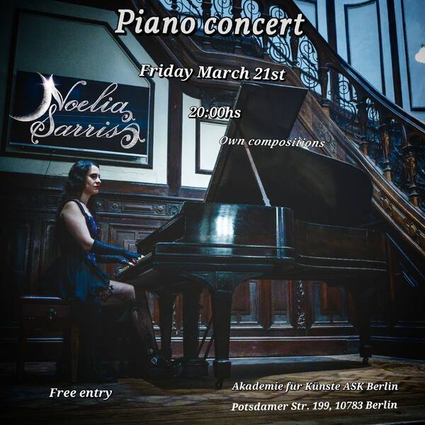 Piano Concert Noelia Sarris