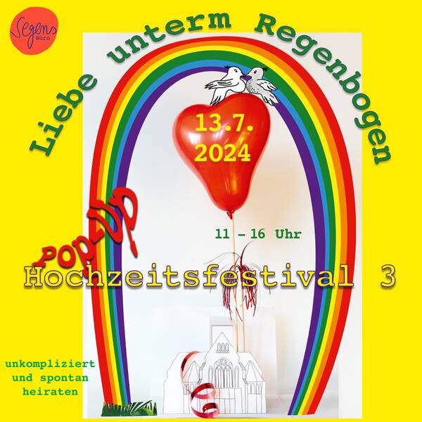Pop-up-Hochzeits-Festival