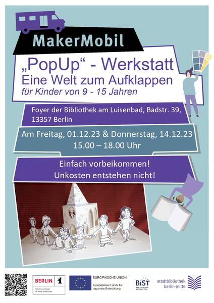 PopUp - Werkstatt – Eine Welt zum Aufklappen