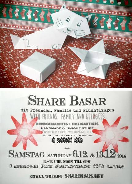 Share Basar mit Bastelworkshops in Kreuzberg