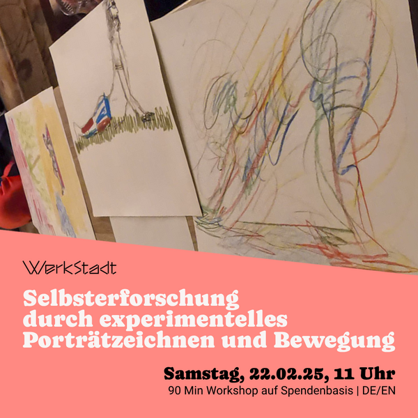Selbsterforschung durch experimentelles Porträtzeichnen und Bewegung