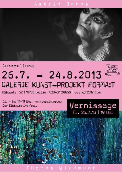 Ausstellung . Durch Kunst geschaffene Illusionen . Astrid Jahns . Thomas Wiedmann