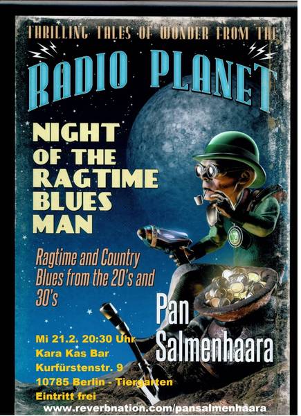 Night of the Ragtime Blues Man | Pan Salmenhaara