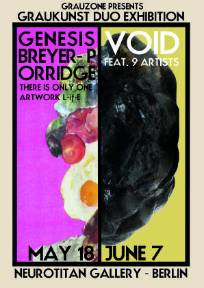 GRAUZONE FESTIVAL präsentiert: Graukunst Duo Ausstellung – VOID & There is only one artwork L-if-E’