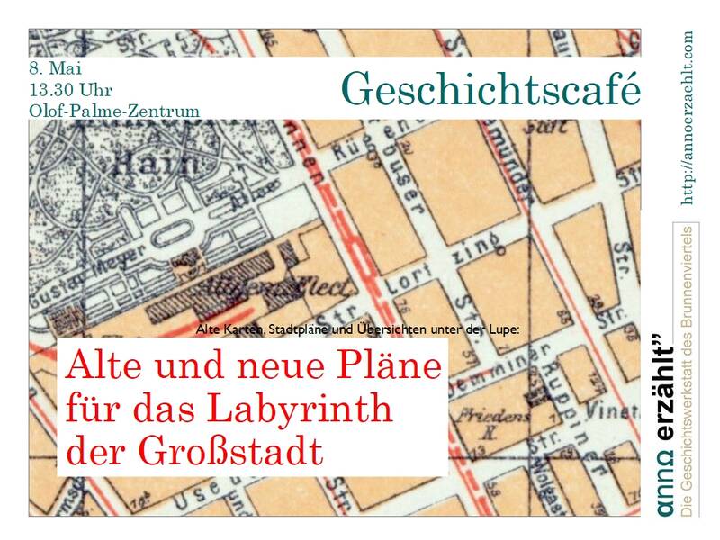 Vortrag: Alte Stadtpläne zum Brunnenviertel