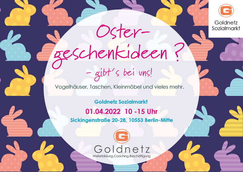 GOLDNETZ Sozialmarkt in Moabit