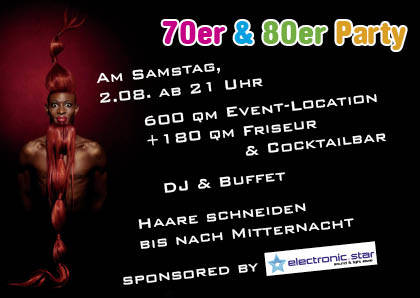 70er & 80er Jahre Party in der Stilbruch Lounge