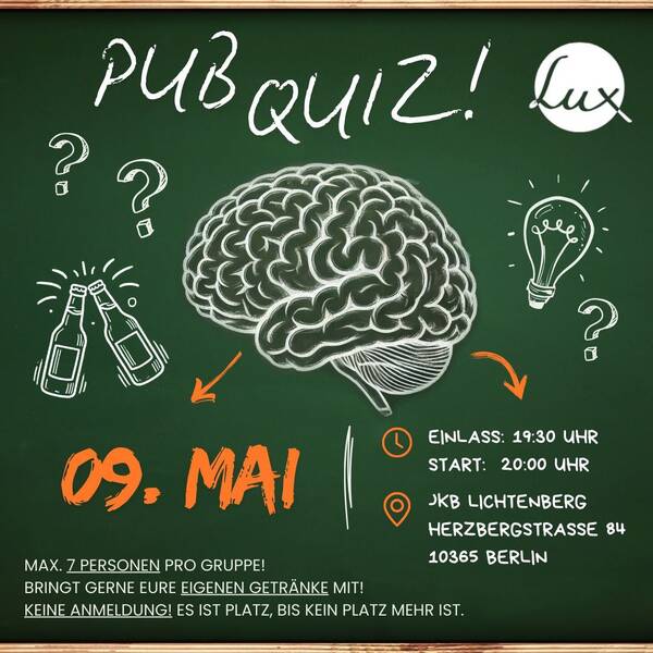 Pubquiz #11 in Lichtenberg