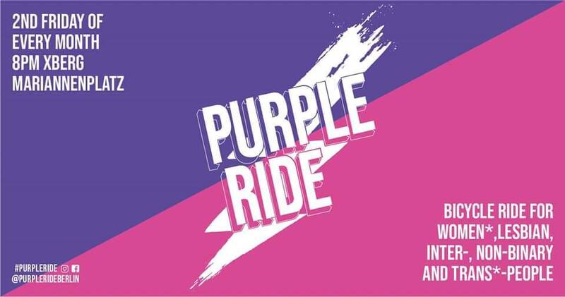 Purple ride:  Critical Mass 
