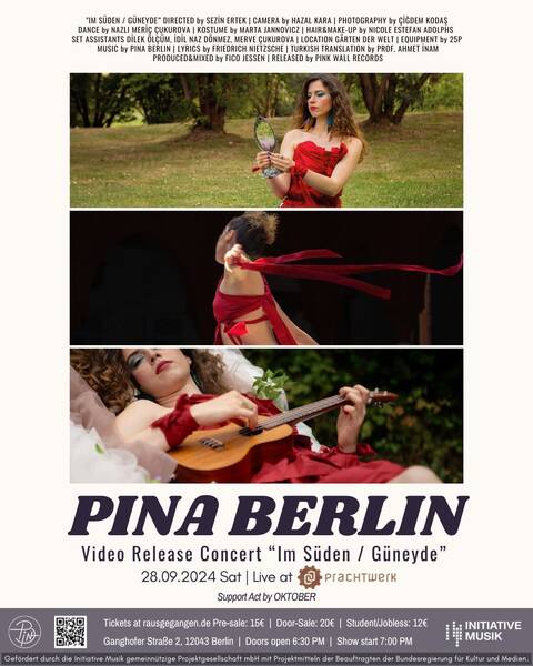 Pina Berlin Video Release Concert