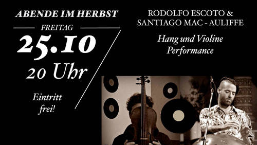 Geheimtipp: Hang & Violine Performance