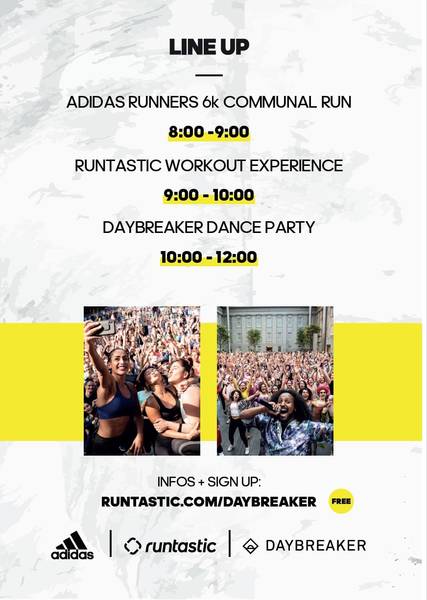 adidas x Runtastic | Daybreaker Berlin Launch