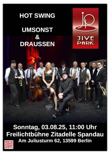 Jive Park: Swing Konzert in der Freilichtbühne Zitadelle Spandau