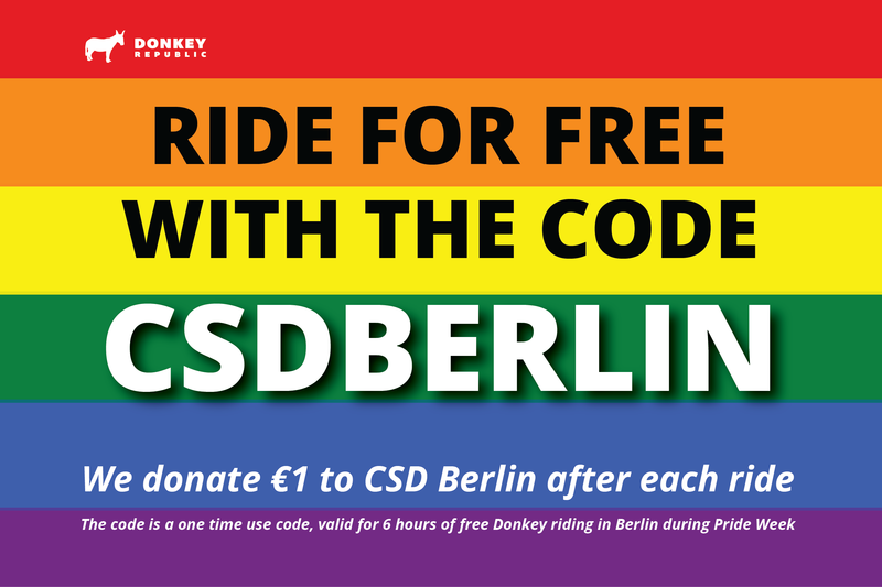 Freifahrten mit Donkey Bikes