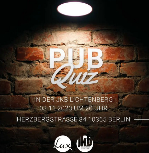 Pubquiz #3 in Lichtenberg