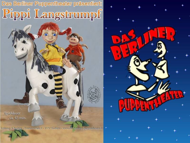 Das Berliner Puppentheater präsentiert: "Pippi Langstrumpf"