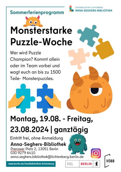 Monsterstarke Puzzlewoche