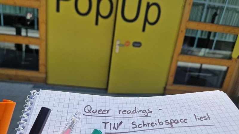 Event: Queer Readings - Werkstattlesung des tin*Schreibspace