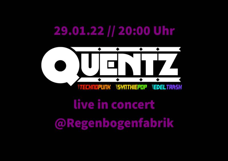 Regenbogenfabrik „live in concert“ - QUENTZ & FRÆNTZ (Livestream)
