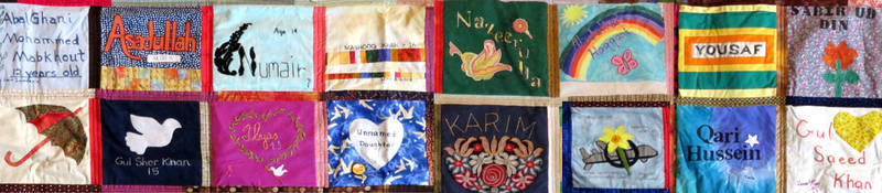 Ausstellungseröffnung "The Drones Quilts Project"