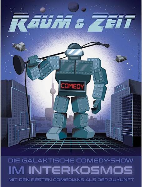 Gratis Comedy-Show | Profis & Newcomer | um 20 Uhr | "Raum & Zeit" im Interkosmos
