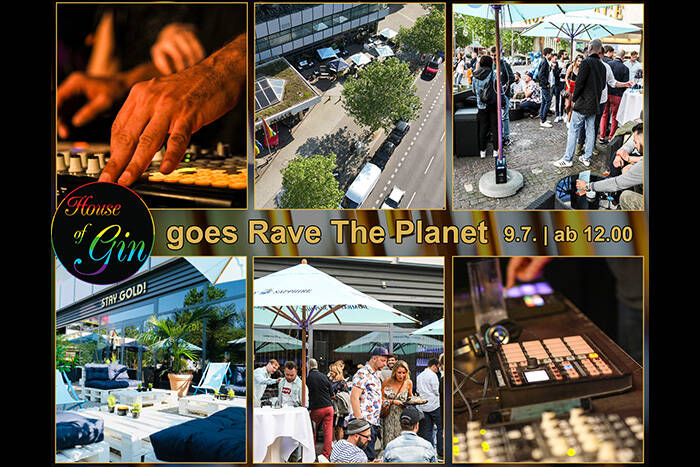 House of Gin goes Rave The Planet