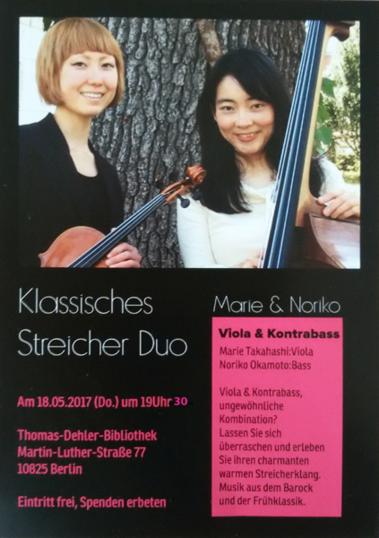 Klassisches Streicher-Duo